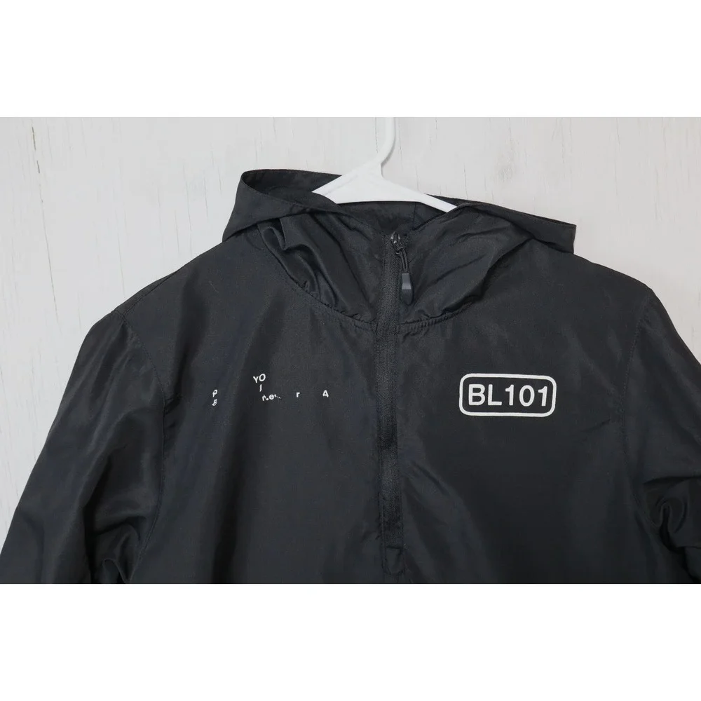 Baseball Lifestyle 101 B101 BSBL Performance Windbreaker Pullover Youth L Large